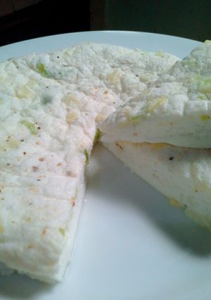 Foto resep Steamed egg white foam (putih telur kukus)