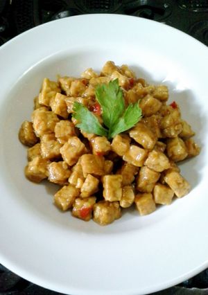 Foto resep Tempe asem pedas manis