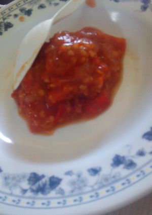 Foto resep sambel tomat