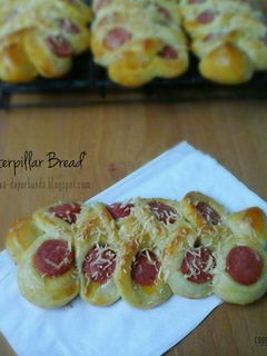 Foto resep "Caterpillar Bread" ( Tangzhong Method )