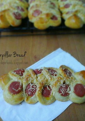 Foto resep "Caterpillar Bread" ( Tangzhong Method )