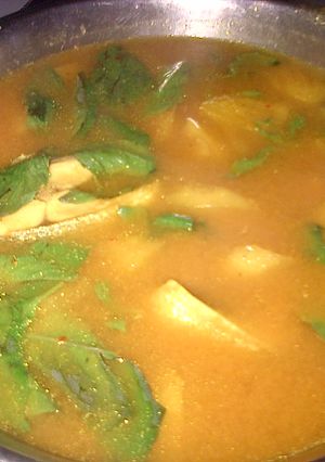 Foto resep ikan bandeng lempah nanas (Bangka)