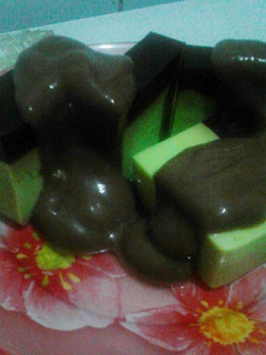 Foto resep Puding alpukat saus coklat