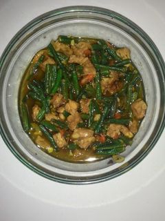 Foto resep Tumis pedas kacang panjang