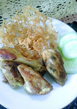 Foto resep Ayam panggang kremes