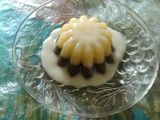 Puding choco-mango with vanila fla