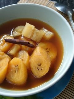 Foto resep Wedang gedhang telo 