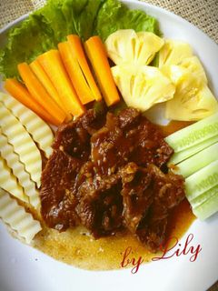 Foto resep Bistik daging(Bistik jawa)