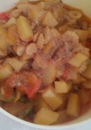 Foto resep sambel goreng kentang sederhana
