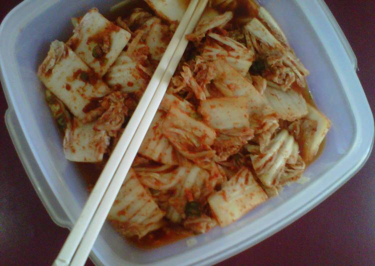 YUK DICOBA! Resep Easy Kimchi