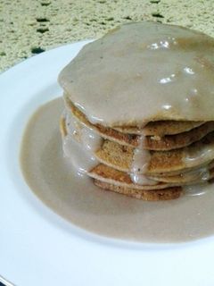 Foto resep Chocolate banana oatmeal pancakes