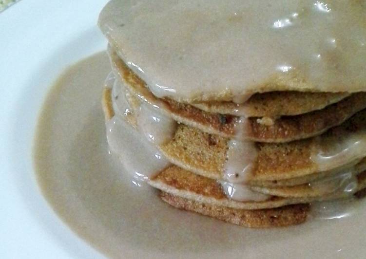 Resep Chocolate banana oatmeal pancakes yang mudah