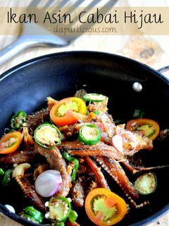 Foto resep Ikan Asin Cabai Hijau