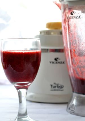 Foto resep Jus Merah 