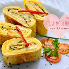 A picture of Tamagoyaki.