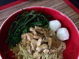 Lo Mie Kangkung Spesial