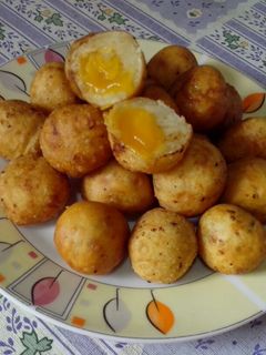 Foto resep Bola-bola Isi Selai