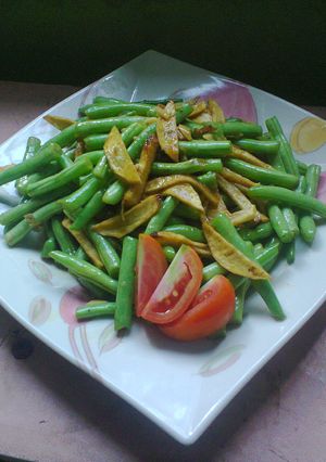 Foto resep buncis kentang kriuuukk