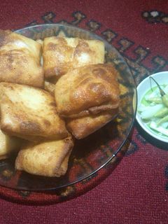 Foto resep Martabak isi makaroni sosis