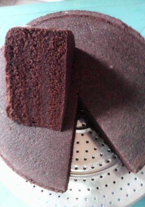 Foto resep brownies kukus lembut mlempur