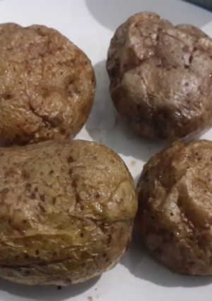 Foto resep Simple Microwave Baked Potato