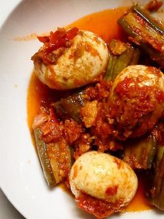 Foto resep Telor Terong Balado Sederhana