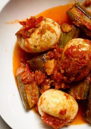 Foto resep Telor Terong Balado Sederhana