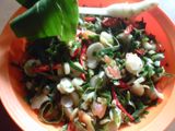 Tumis Daun Kencur