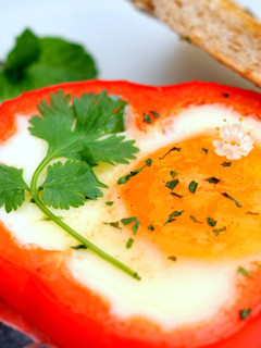 Foto resep Simply Breakfast (telur paprika)