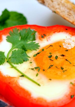 Foto resep Simply Breakfast (telur paprika)