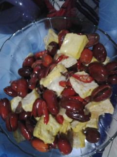 Foto resep Tumis tahu kulit melinjo