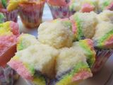 Kue Kukus Pelangi