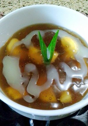 Foto resep Bubur sagu pisang manis