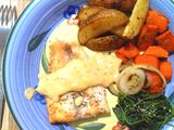 dory with cheese sauce