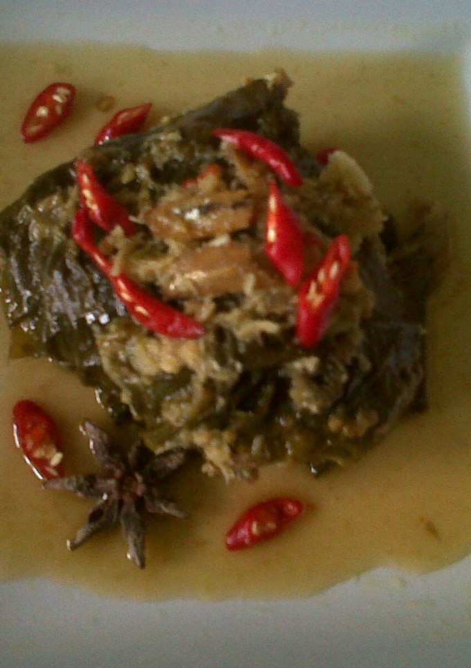 Foto resep Buntil Talas Sayur (obat kangen kampung halaman)