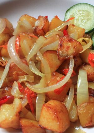 Foto resep Tumis Kentang Cabe Rawit