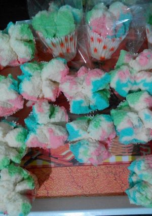 Foto resep Bolu Kukus Pelangi Sukses Merekah