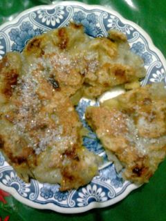 Foto resep Pancake Pisang ala borneo alias Lempeng Pisang (foto step by step)