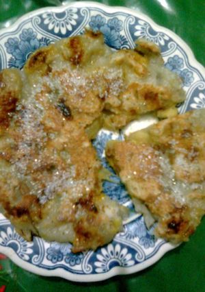 Foto resep Pancake Pisang ala borneo alias Lempeng Pisang (foto step by step)