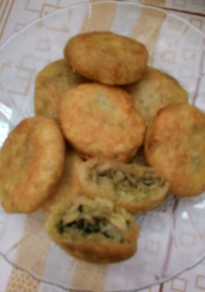 Foto resep Combro Singkong isi Tempe