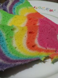 Foto resep Bolu Kukus Pelangi