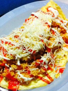 Foto resep Omelete Nasi Goreng Keju