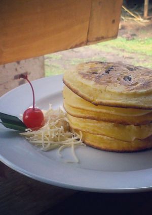 Foto resep Raisin-Cheese Pancake