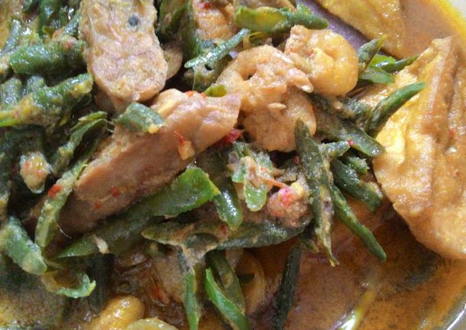 Resep Tauco Kacang Panjang Kuah Santan Oleh Dina Nurdiani Hrp Cookpad