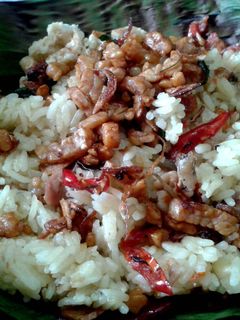 Foto resep Nasi Bakar Ayam Teri