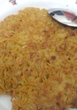 Foto resep Omelet mie goreng
