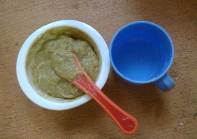 Bubur beras merah cornado (6 bulan) - MPASI