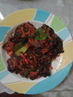 Foto resep sambal paru 