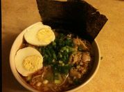 Gambar miso ramen homemade