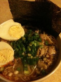 Foto resep Simple Home-made Spicy Miso Ramen
